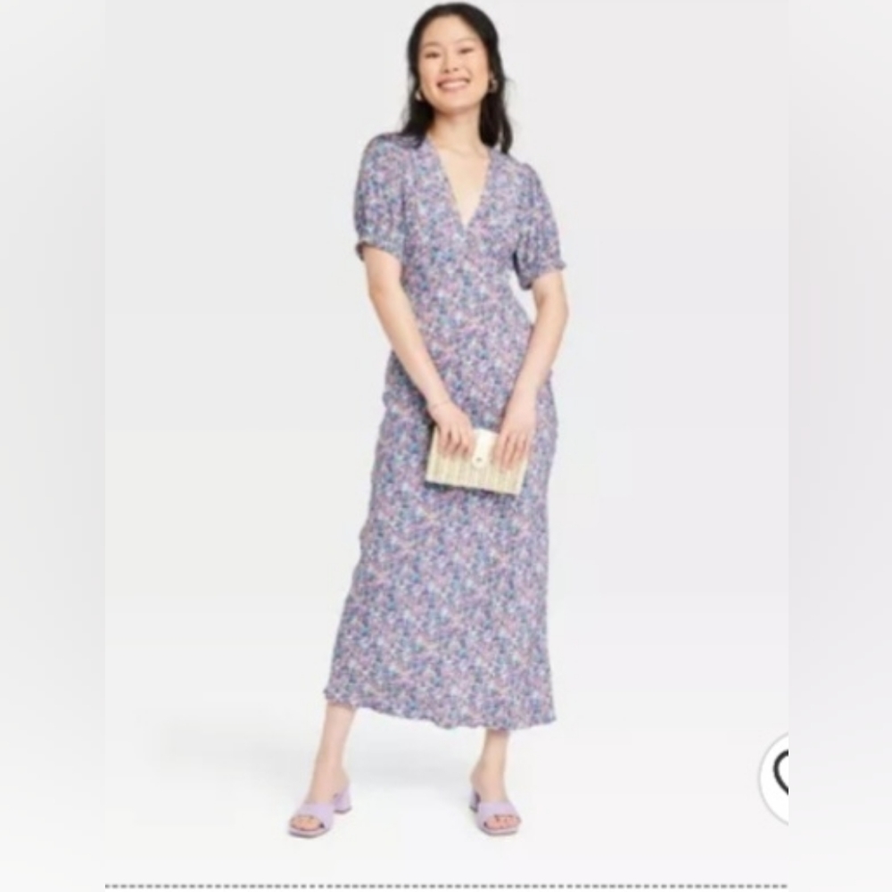 A new day medium floral spring dress
